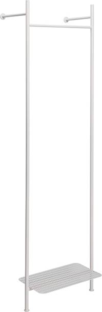 Hübsch Nobly Clothes Rack Light Gray Clothes Rack 52x180cm