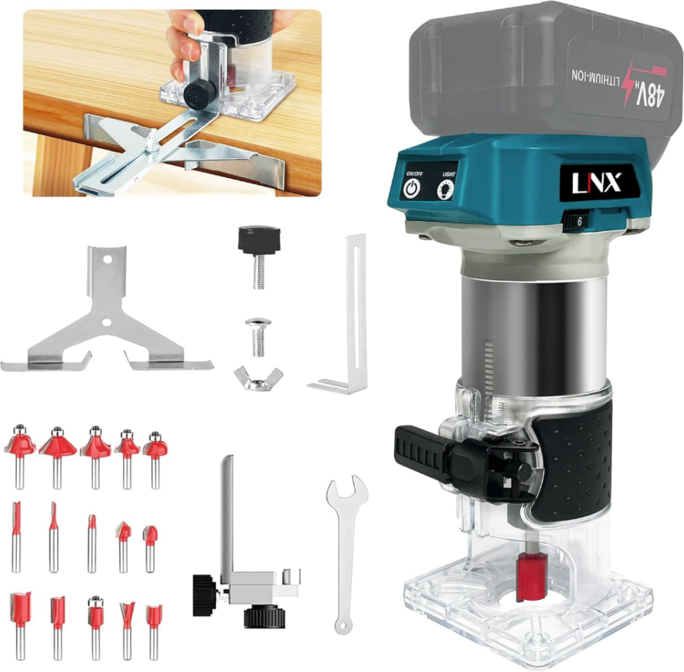 Makita cordless router Cordless Wood Router 18V Battery