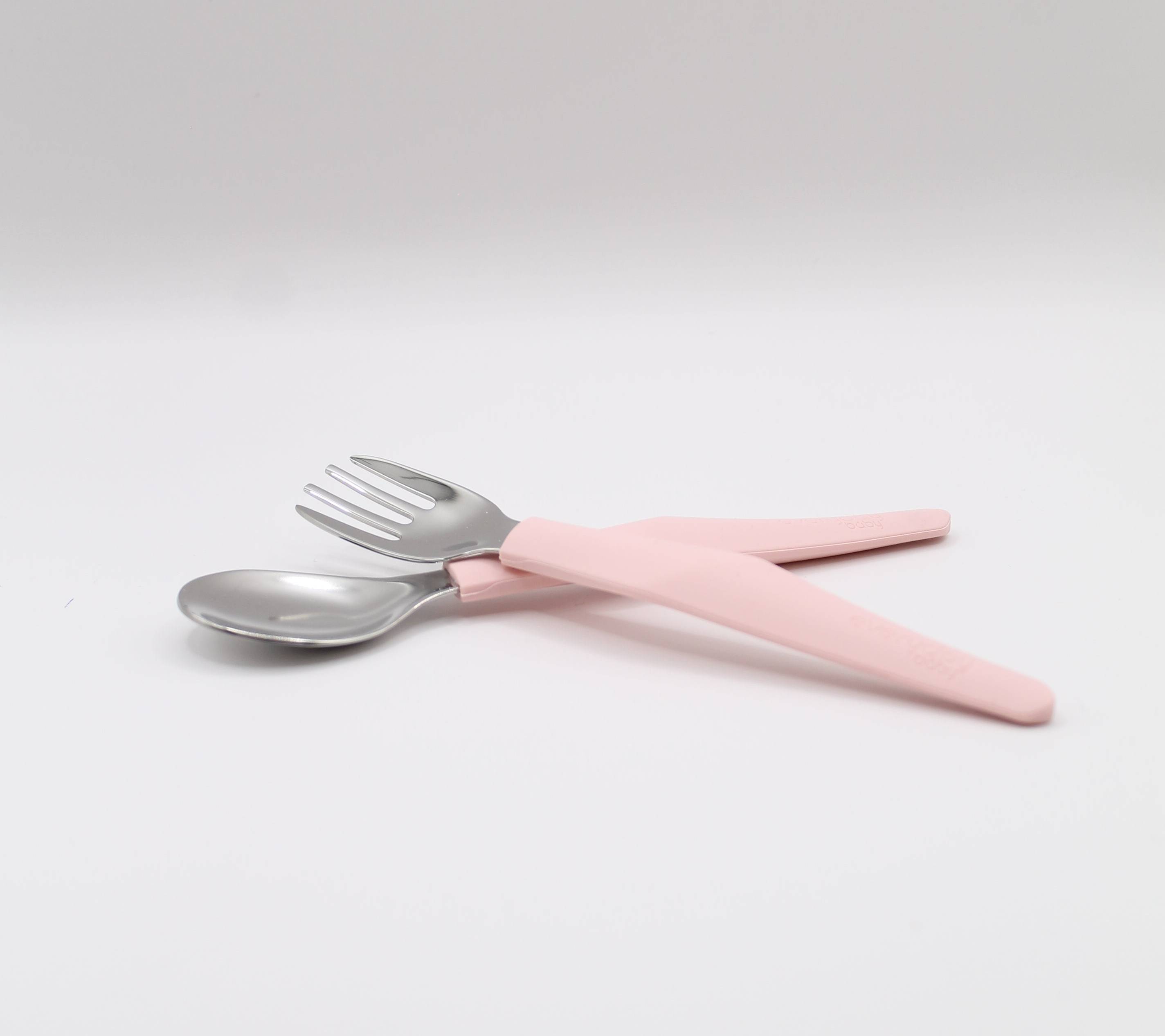 Everyday Baby Barnbestick Rostfritt Silikon Rosa