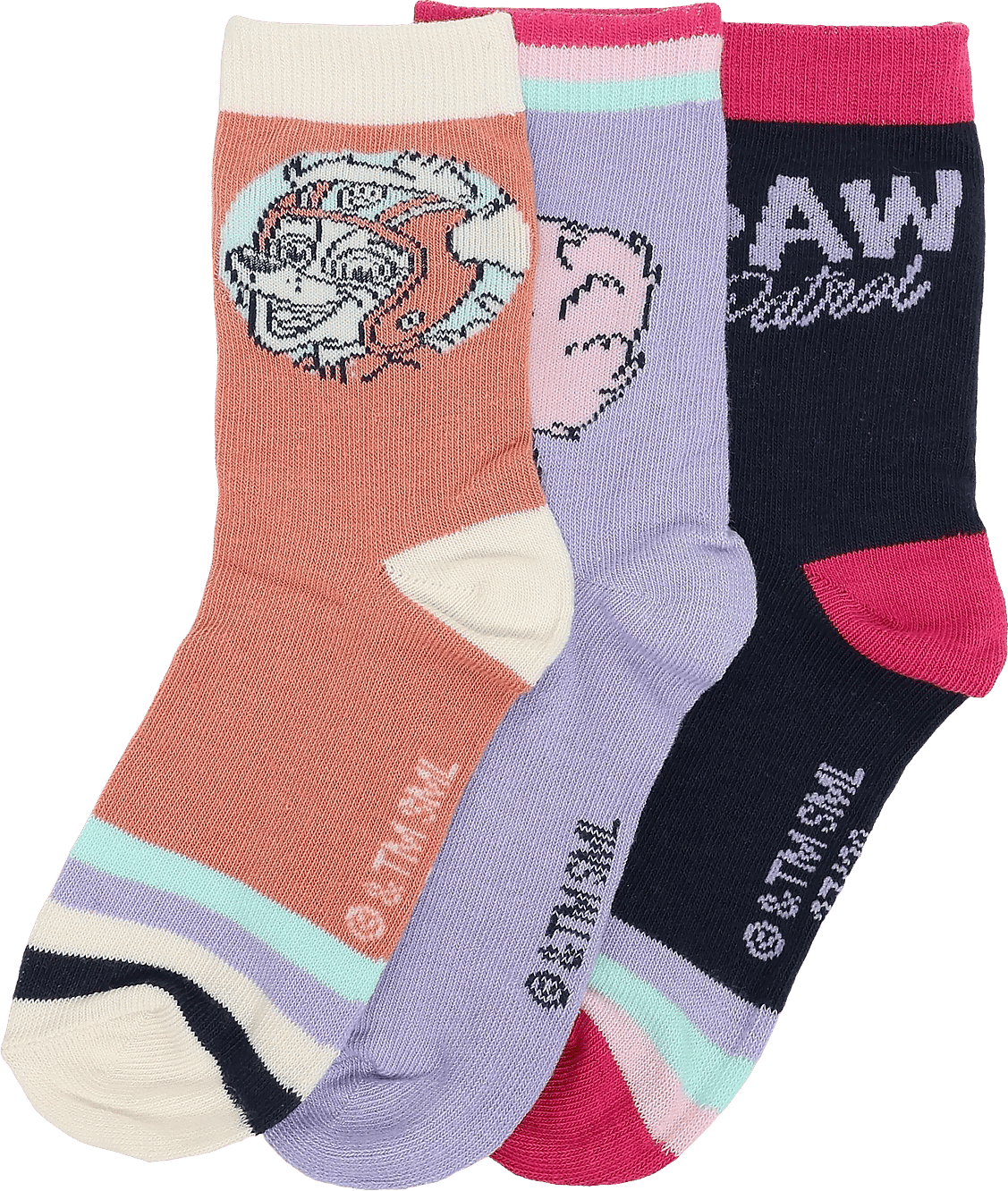 Paw patrol kläder Maskerad Paw Patrol Socks Multi Patterned