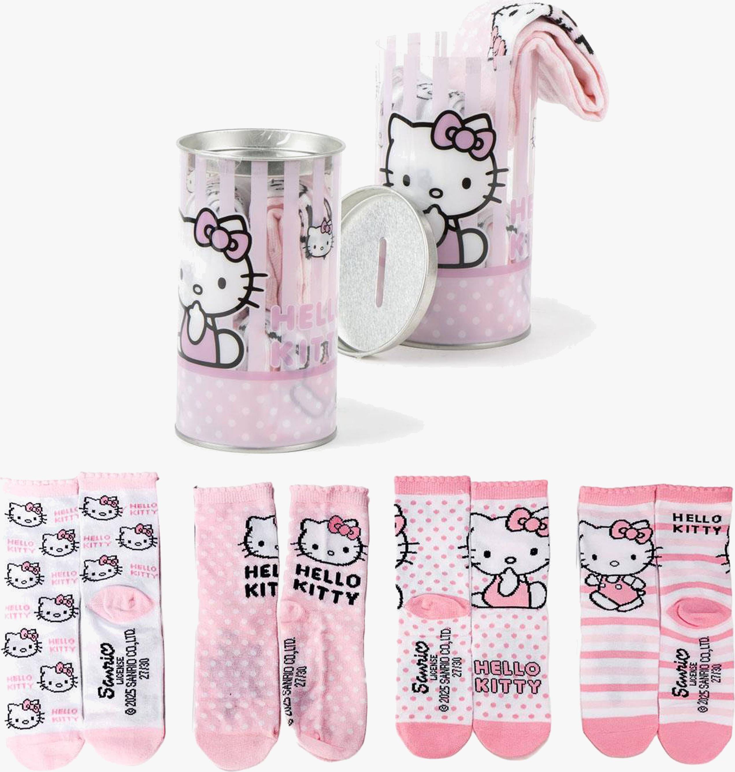 Hello Kitty Strumpor 4-Pack