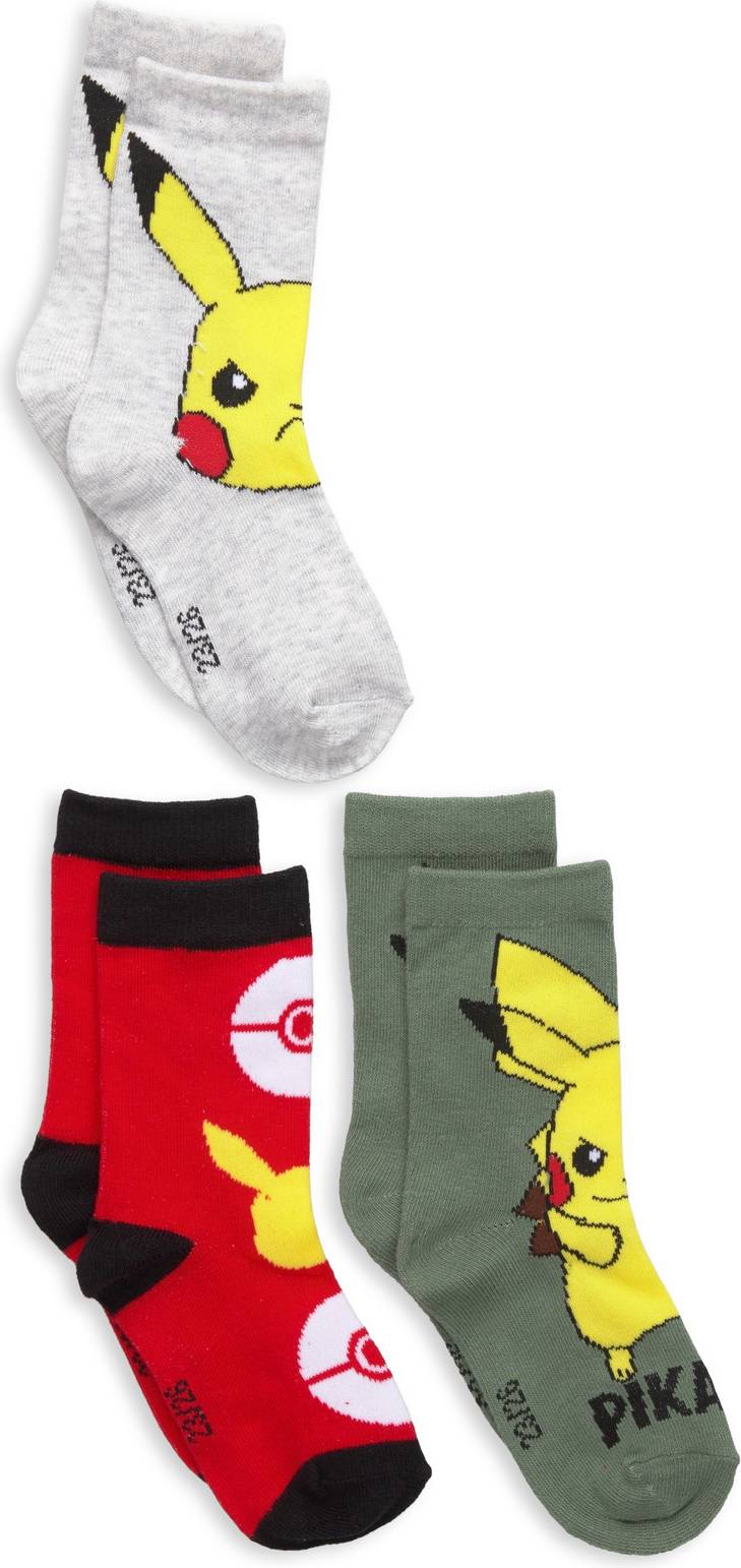 Pokémon Socks Multi-patterned
