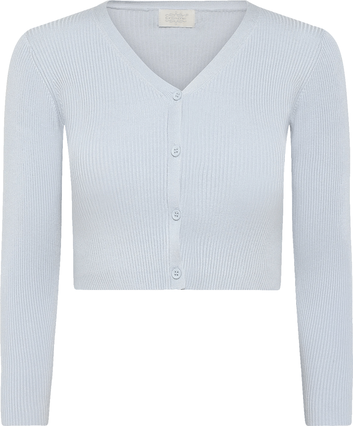 Creamie Cardigan Rib - Blue