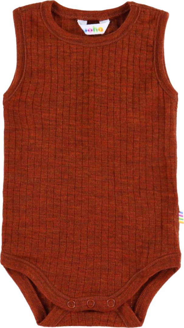 Joha Body U Æ Uld Rib - Rust