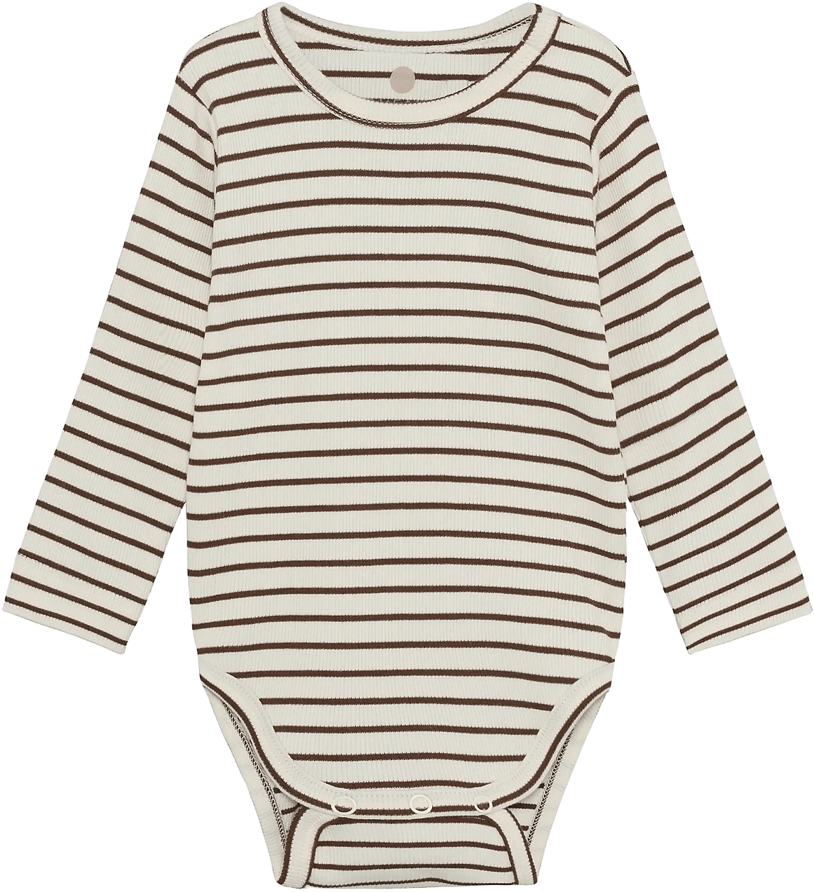 Långärmad Body Rib - Chestnut