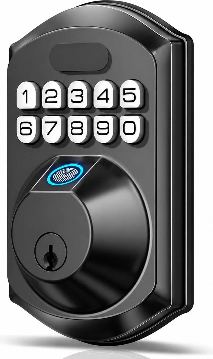 Fingerprint smart lock Afoxsos Fingerprint Door Lock Keyless Entry Keypad