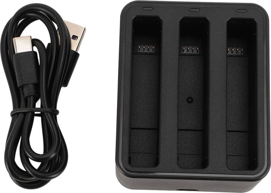Usb c charger hub 3 Channel Battery Charger Hub LED USB Type C