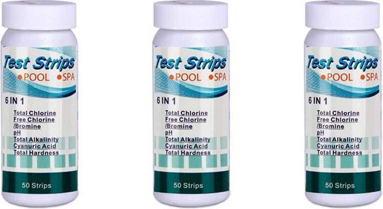 Typecat 6-In-1 Swimming Pool PH Test Paper 150Pcs