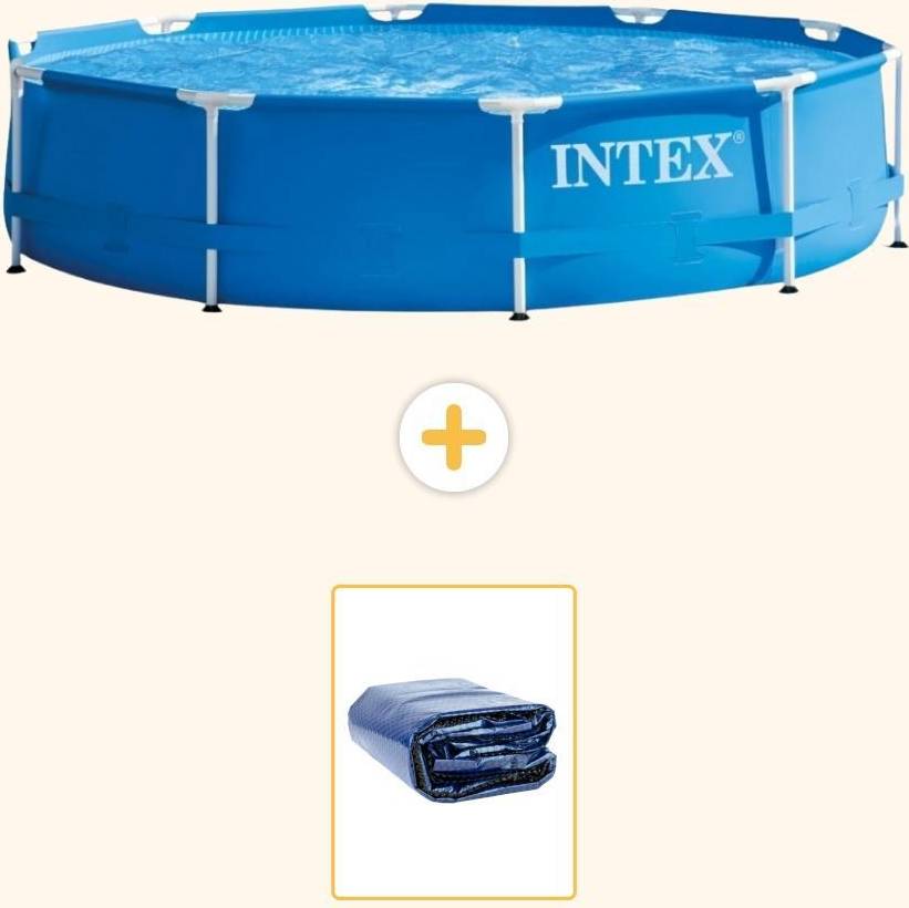 Intex Frame Pool Rund 366x76 cm 2-teilig