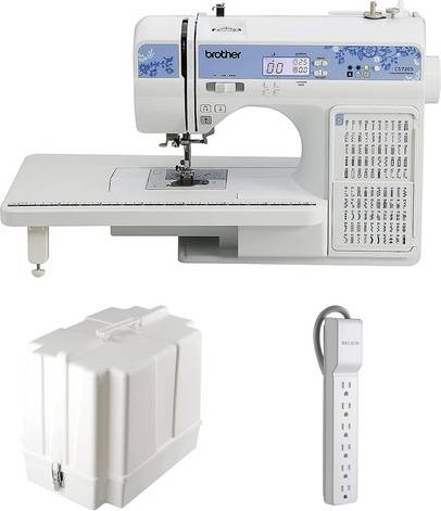 Brother sewing machine stitches Brother Cs7205 Computerized Sewing Machine
