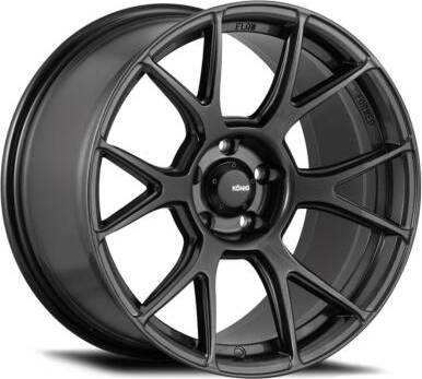 Konig 18 Inch 18x10 56mg Ampliform Graphite Wheels Rims