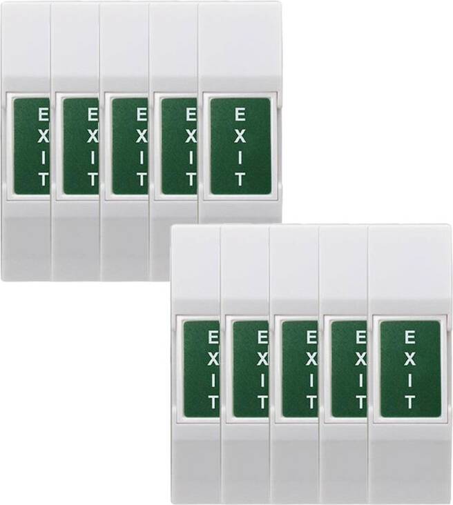 Typecat Exit Button with Bottom Box 10pcs