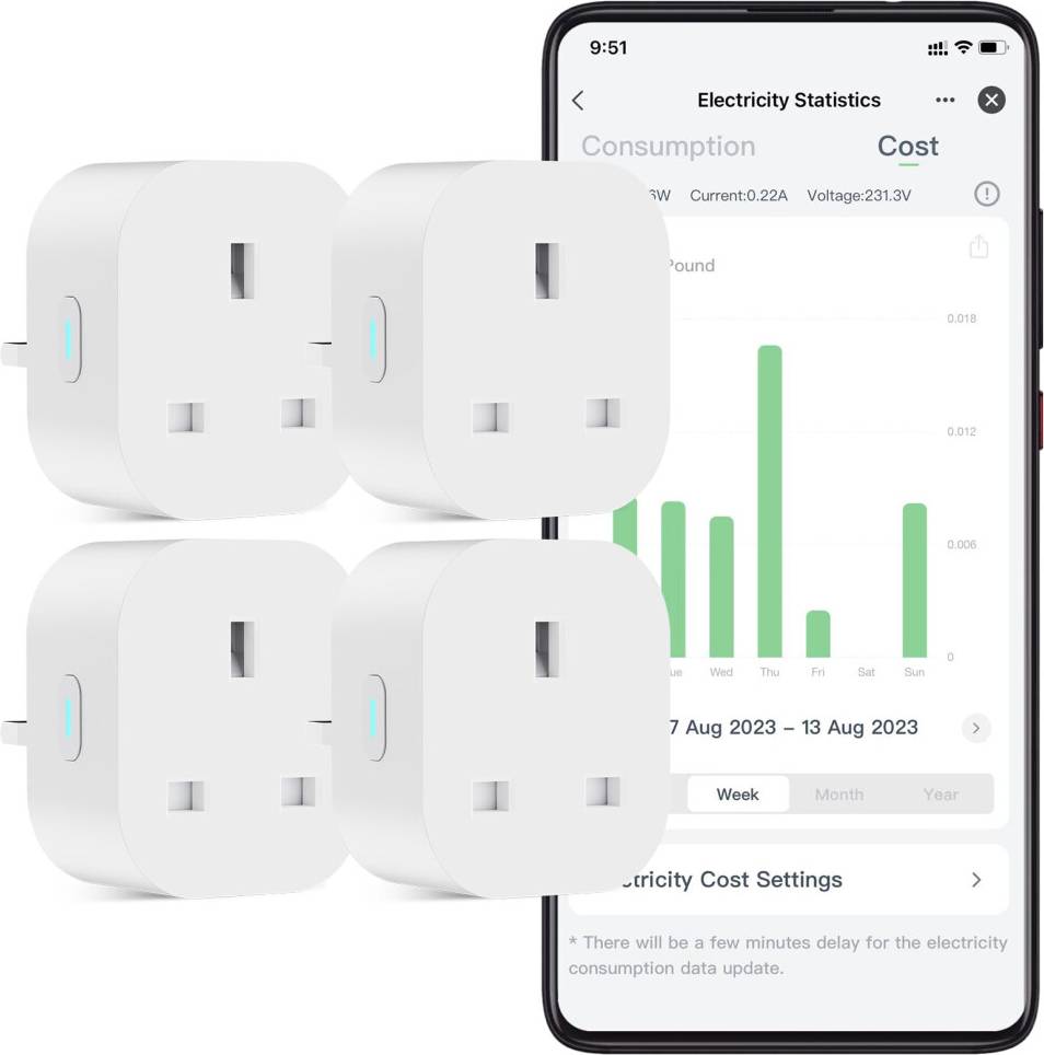Alexa smart plug Eightree Smart Plug With Alexa Google Home