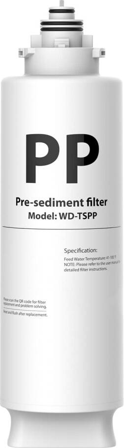 Waterdrop TSPP Sediment Under Sink Water Filter System