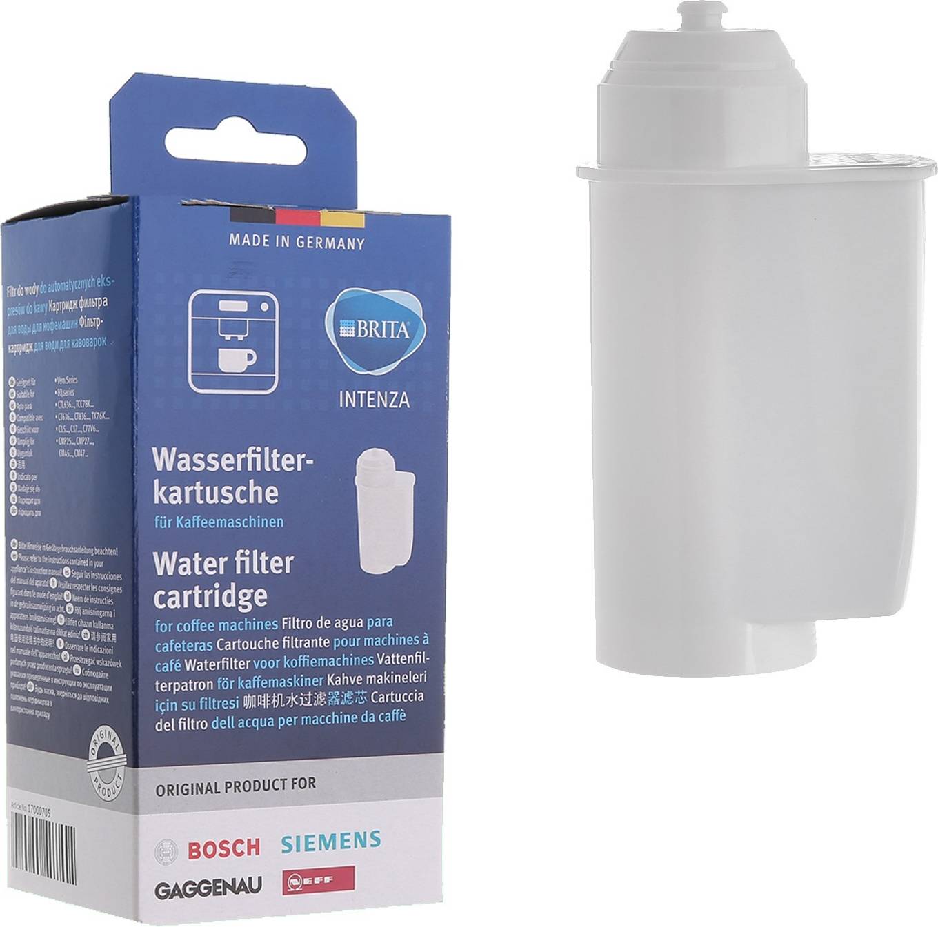 Neff Coffee Machine Water Filter Cartridge