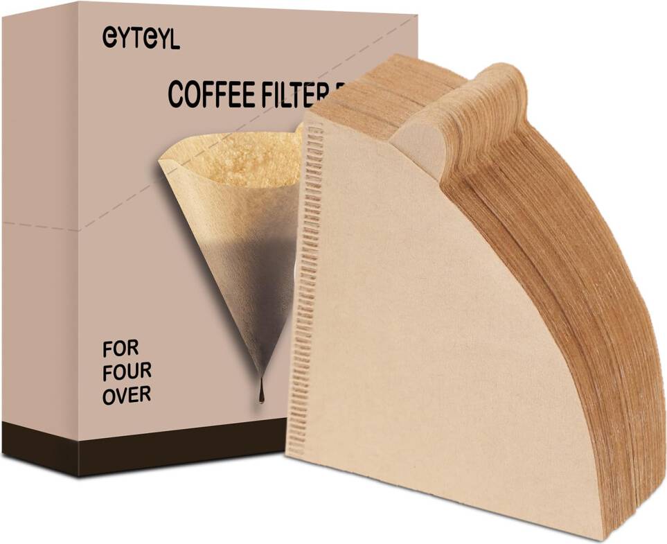 100PCS Disposable Natural Coffee Filters