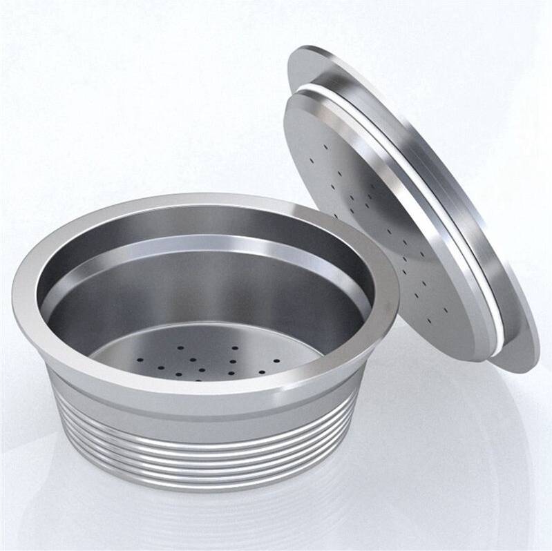 Lavazza a modo mio coffee machine 4X Stainless Steel Refillable Coffee Filter Set