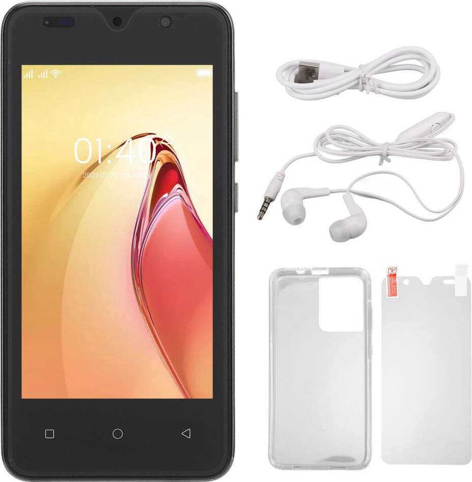 Android Smartphone Dual Nano-SIM - Sort