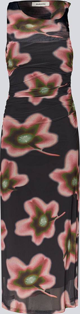 Modström Benjamd Print Dress Lange Kjoler - Sort