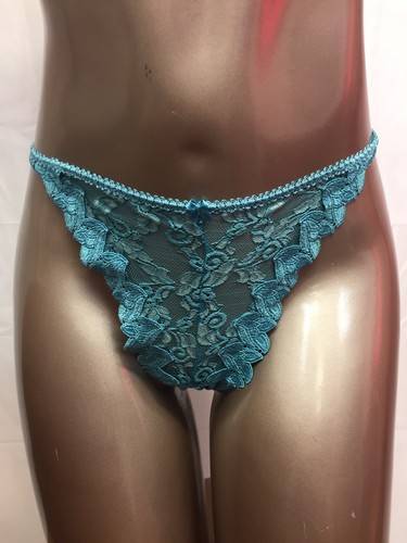 String Donna In Pizzo Blu