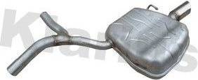 Klarius Fe1173p Rear Exhaust Silencer Back Box