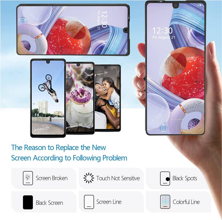 LG Stylo 6 Screen Replacement LCD Kit
