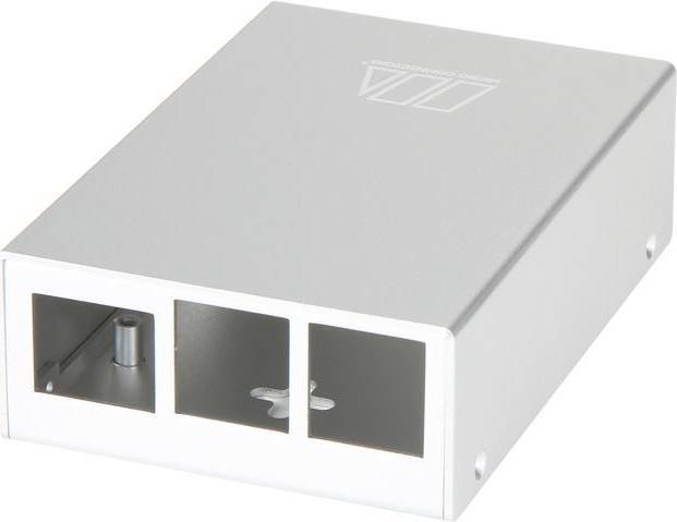 Micro Connectors RAS-PCS03-SL Aluminum Raspberry Pi 3 Model B B Case