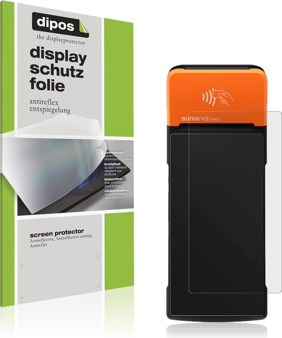 Dipos Screen Protector For Sunmi V2 Pro