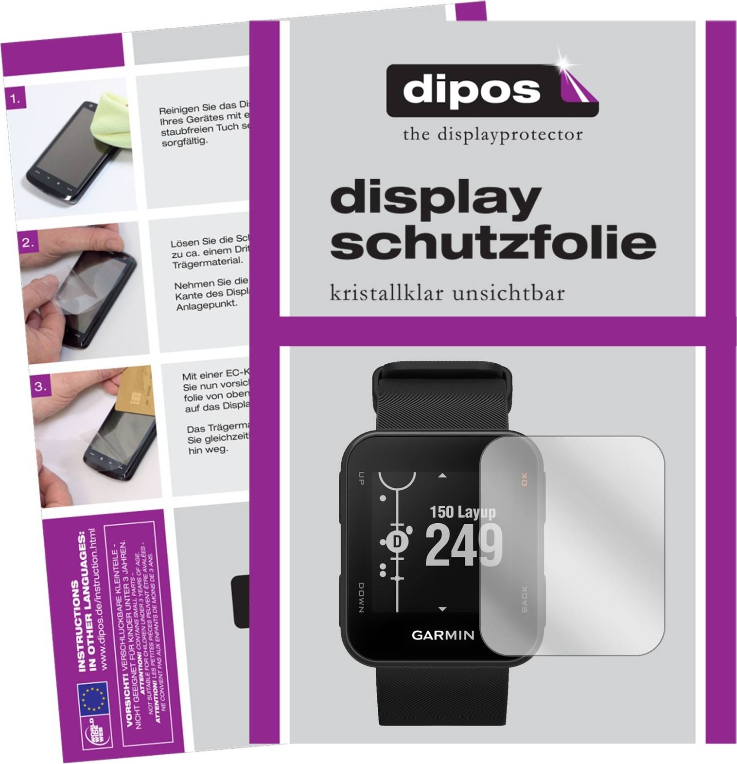 Dipos Screen Protector For Garmin Approach S10