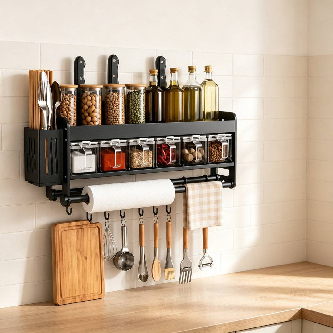 Williston Forge Wall Spice Rack