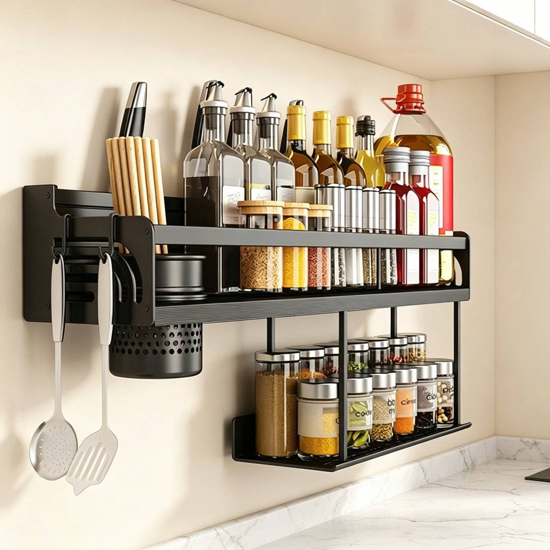 Williston Forge Wall Spice Rack