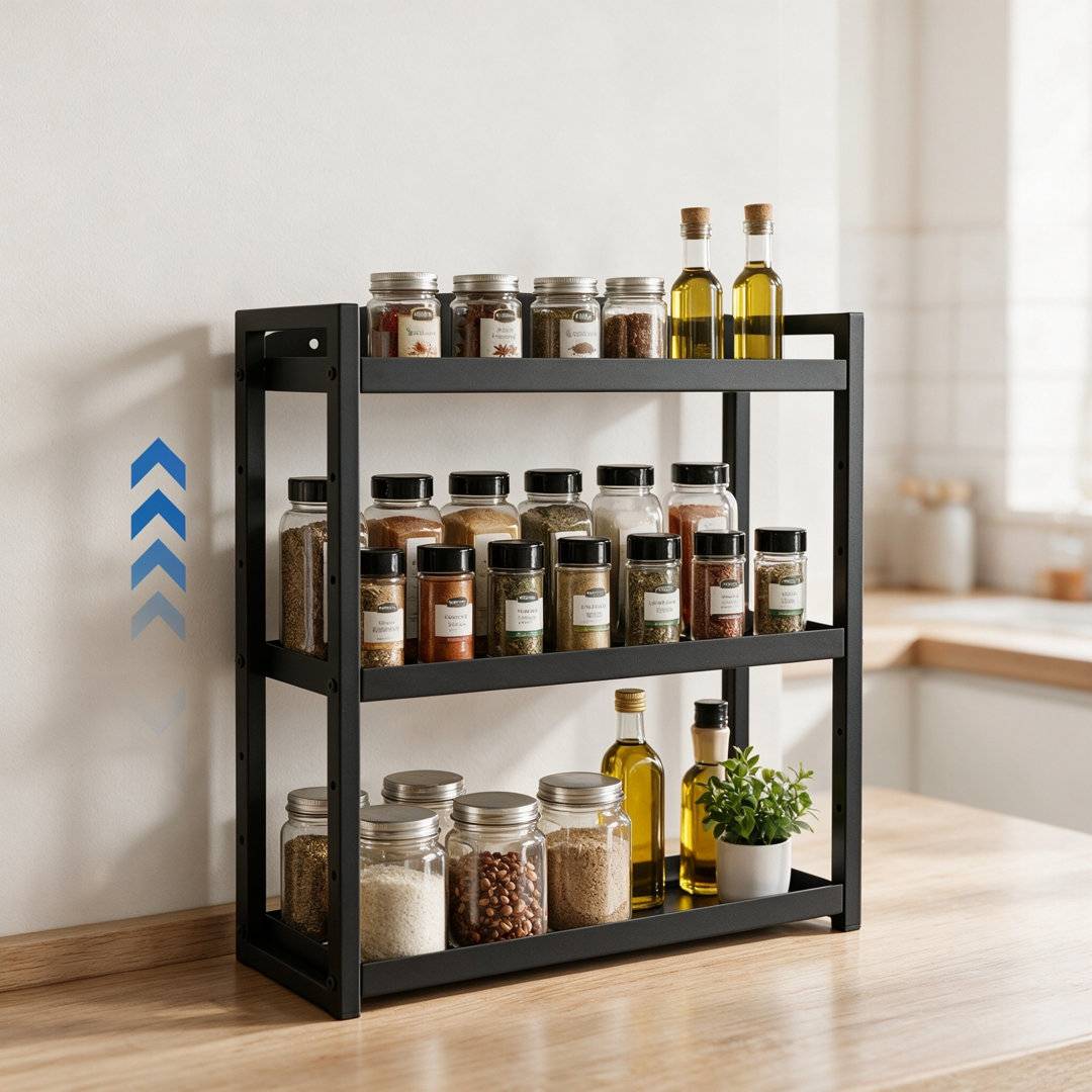 Williston Forge Wall Spice Rack