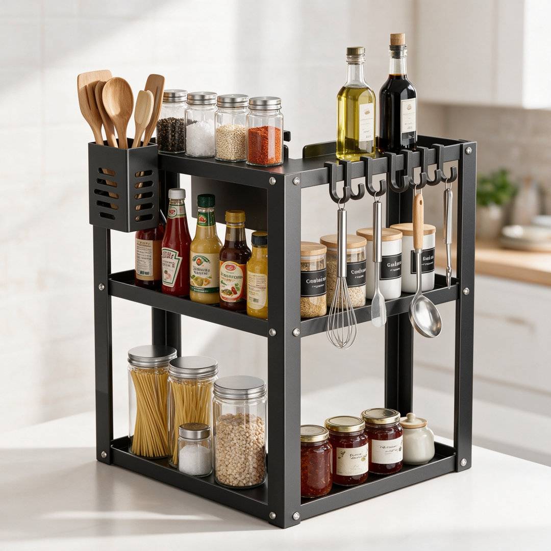 Williston Forge Freestanding Spice Rack