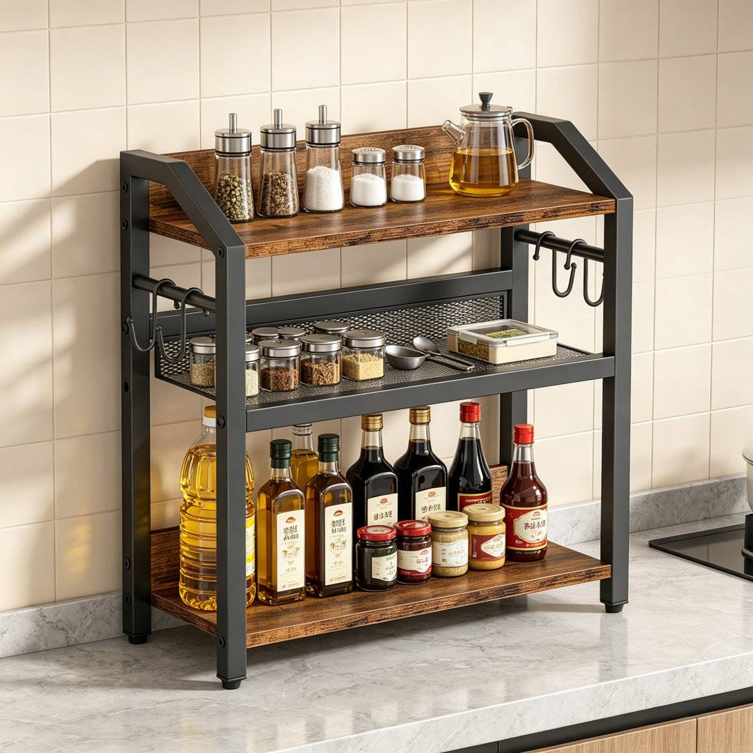 Williston Forge Freestanding Spice Rack
