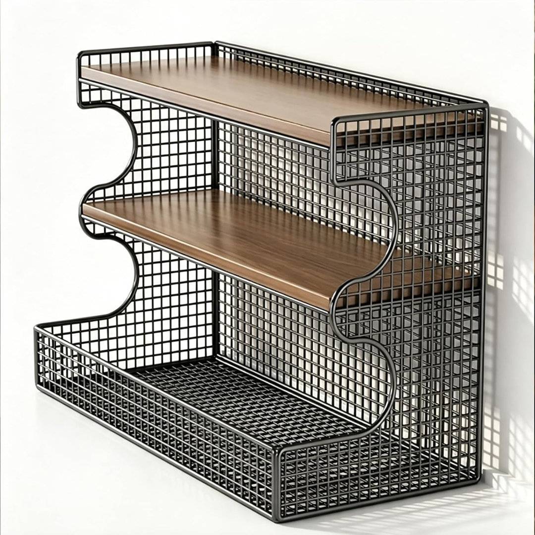 Belfry Kitchen 3-Tier Snack Spice Storage Rack