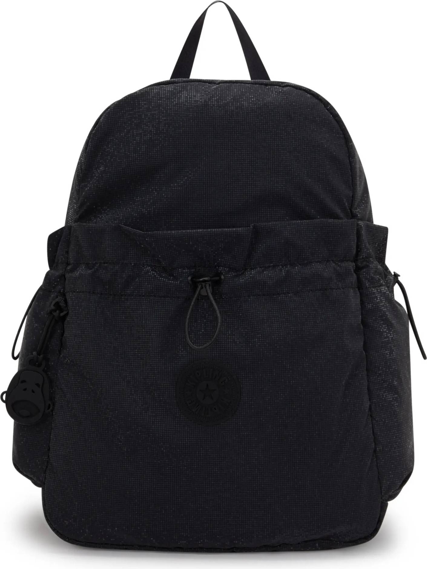 Kipling Medium Backpack Shiny Pixel Polyester 37% Polyurethane