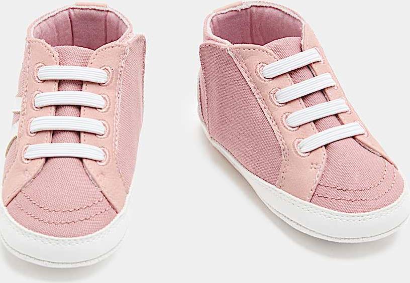 Baby Canvas Riptape Pram Trainers