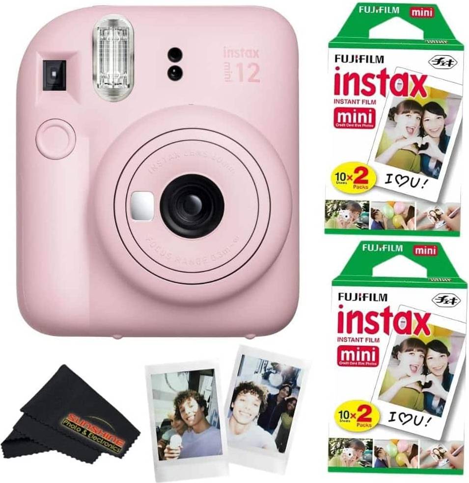 Instax mini instant camera Fujifilm Instax Mini 12 Instant Camera Bundle