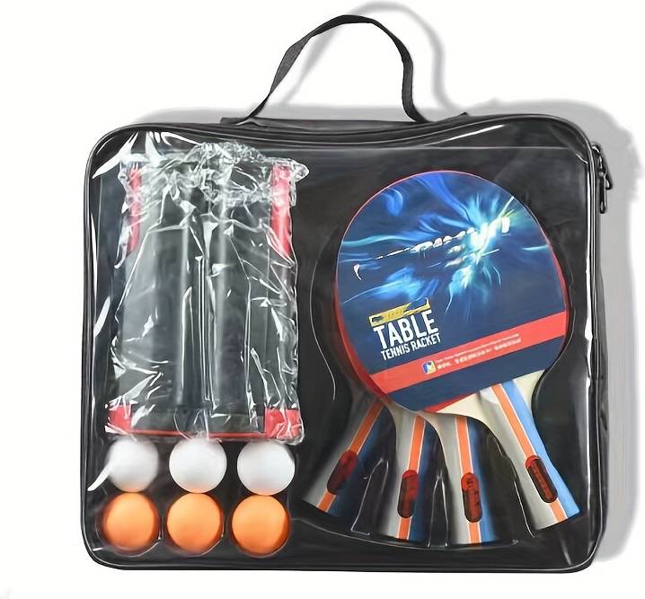 YETP Star Black Table Tennis Racket And Net Set