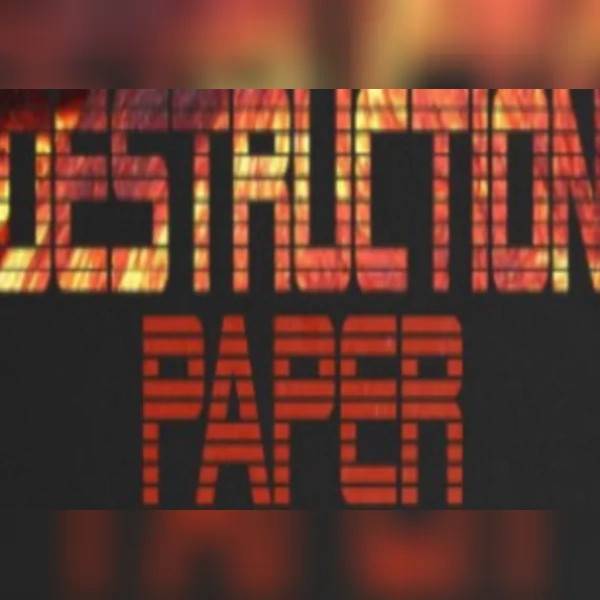Destruction Paper PC Steam Key