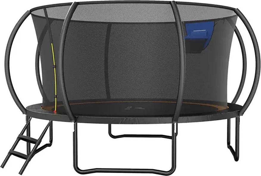 MR-2429B2 Rund Trampolin 3.6 m - Sort/Grå