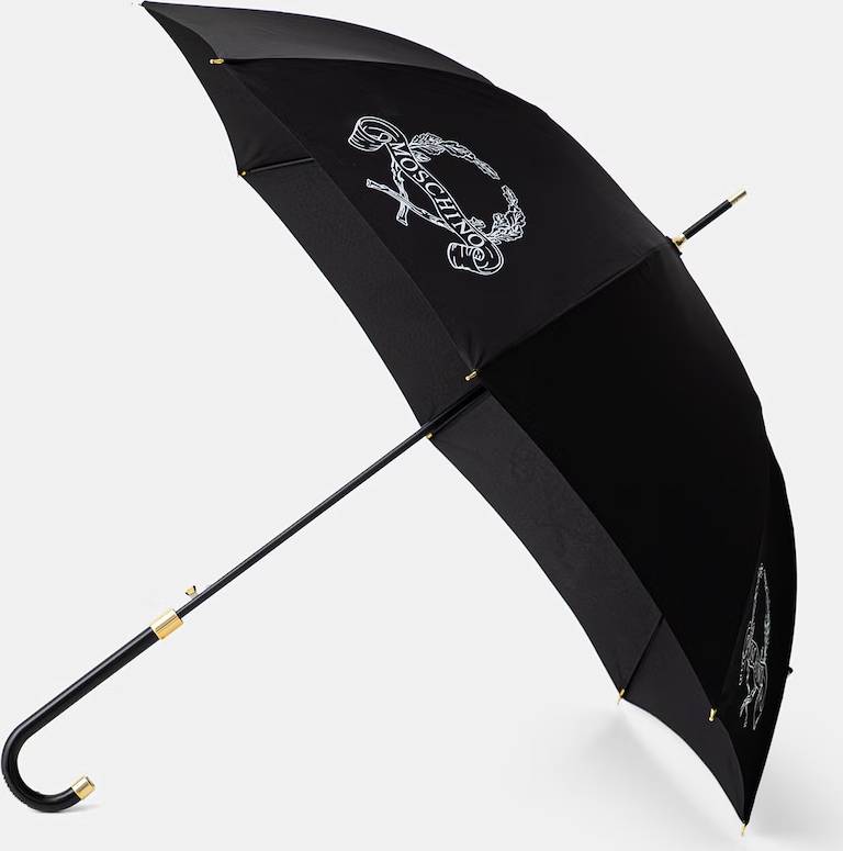 Paraply uv Moschino Logo Paraply - Sort