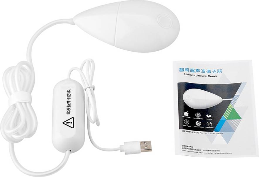 Ultrasonic Mini Washing Machine - White