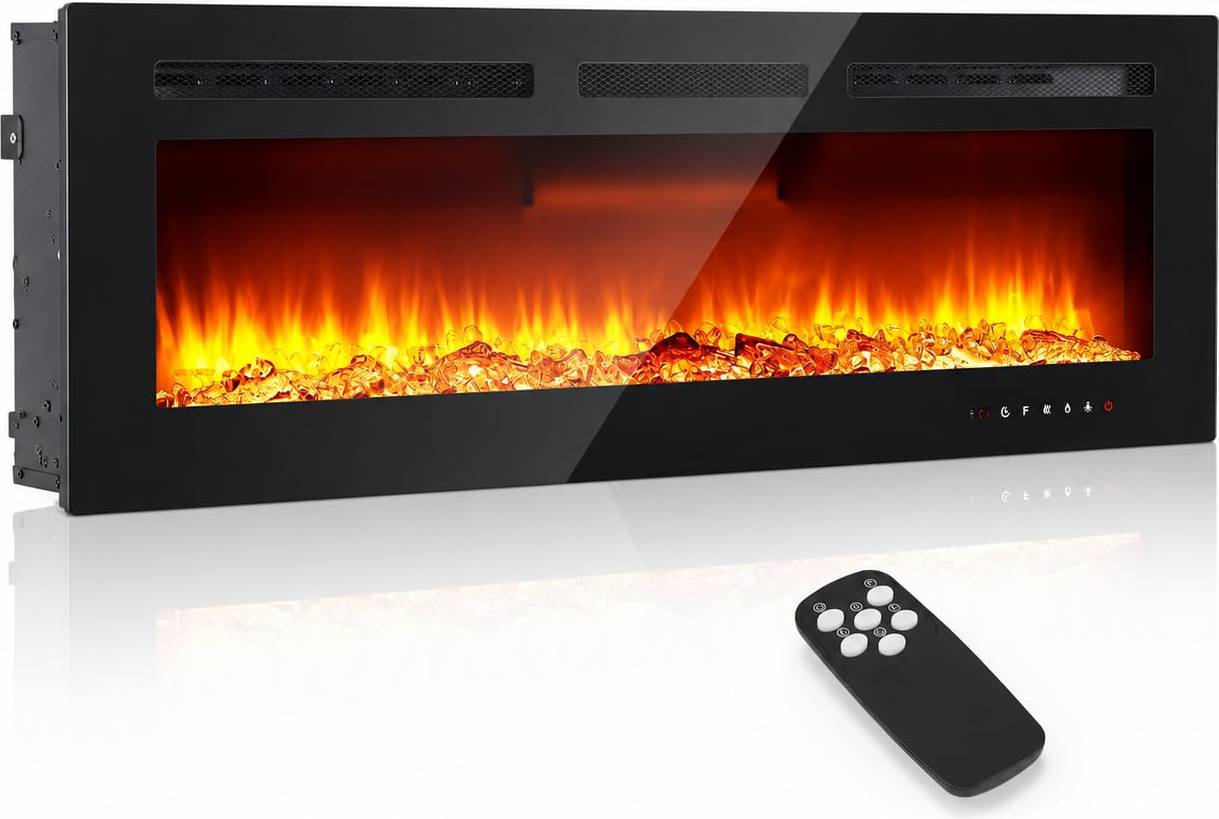 Electric fireplaces wall mounted Dexso Electric Fireplace 30 Inch Wall Mounted