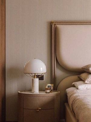 B&Q Mini Ribbed Wall Panel 1200 x 18mm