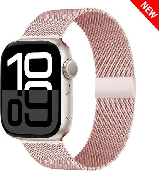 Apple watch se 40mm starlight Milanese Loop Band Compatible With Apple Watch