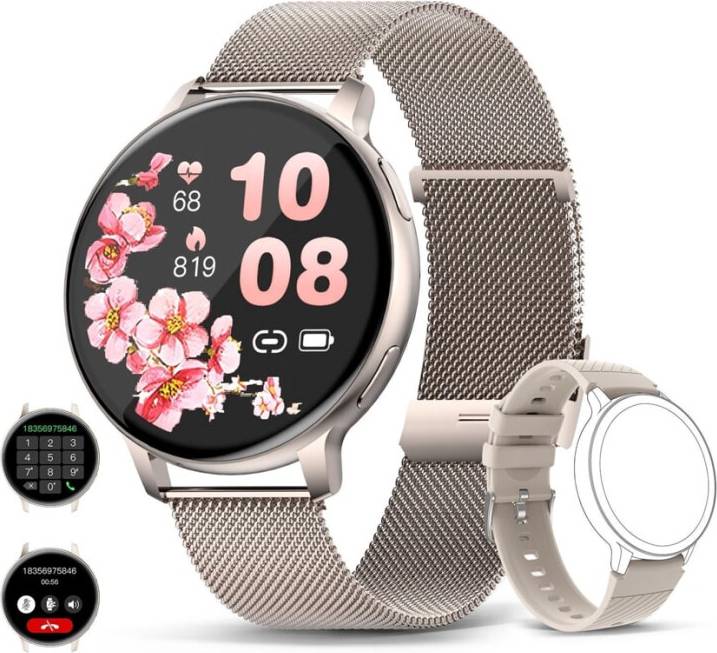Veanxin Smartwatch With Call Function 39 Inch Screen