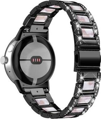 Google Pixel Watch Rhinestone Stainless Steel Strap