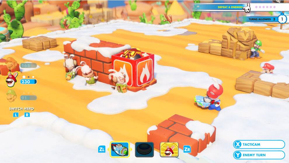 Mario Rabbids Kingdom Battle Nintendo Switch