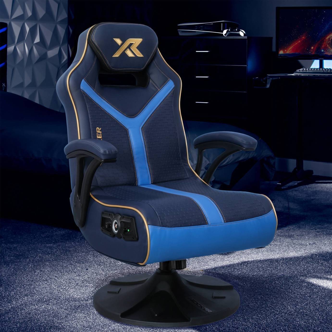 X-Rocker Adrenaline 2.1 Bluetooth Console Gaming Chair